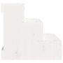 Voir la diapositive 5 : VIDAXL Escalier pour animaux de compagnie Blanc 40x37,5x35 cm Bois pin