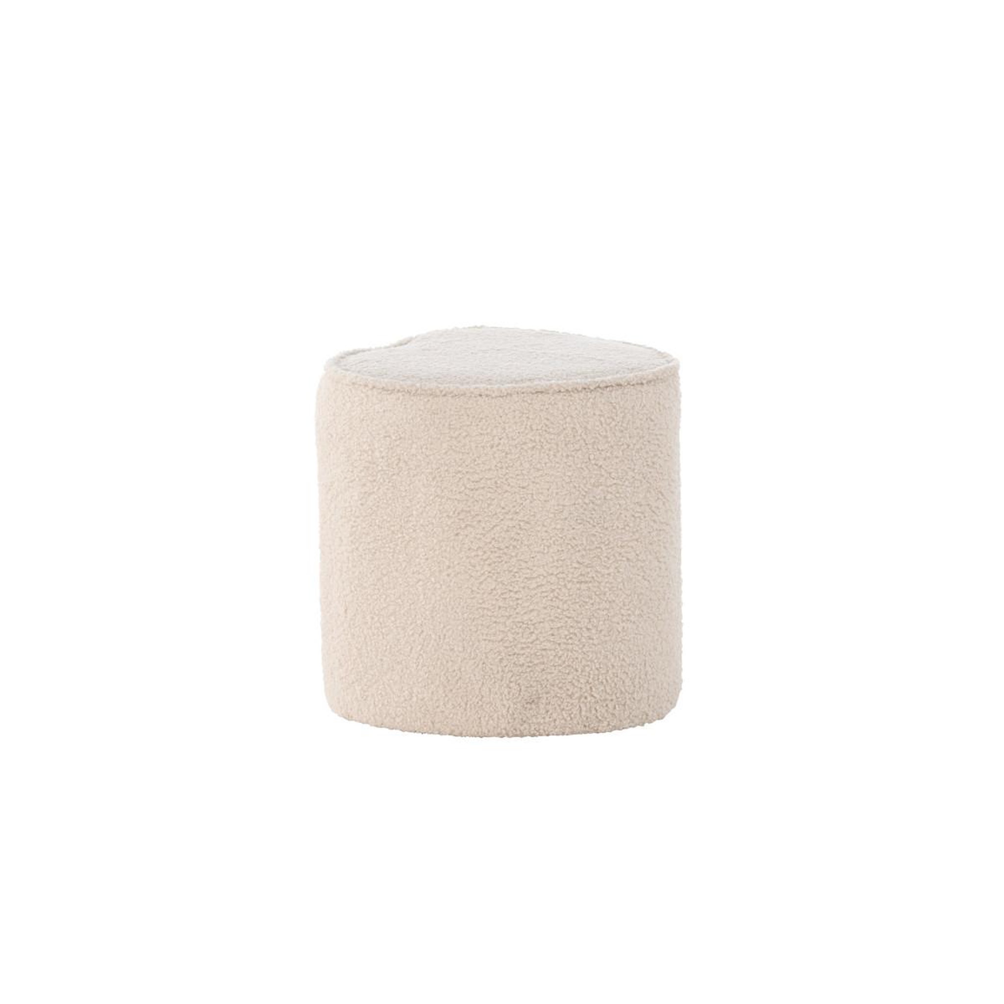 Voir la diapositive 3 : Paris Prix Pouf design enfant  heart  32cm beige