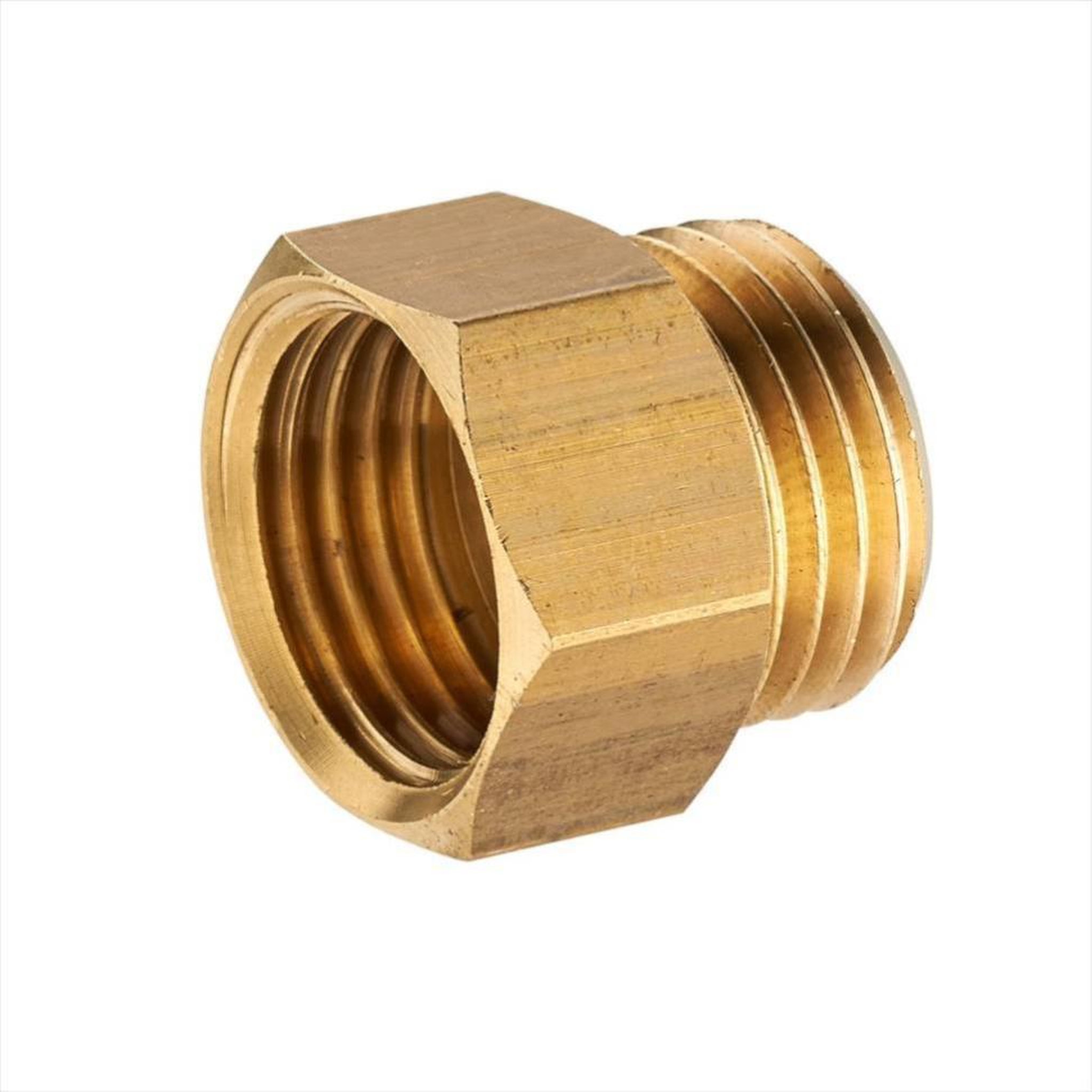 CENTRALE BRICO Mamelon à visser laiton M 26 x 34 pour tube en cuivre