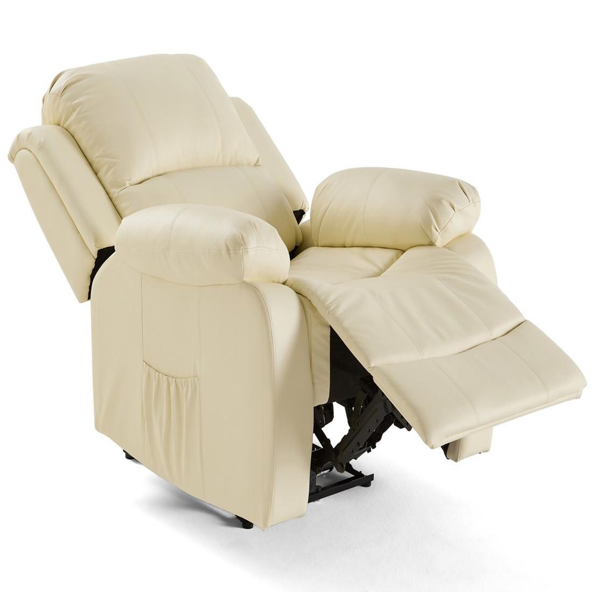 Voir la diapositive 3 : BEST MOBILIER Armand - fauteuil relax électrique en simili