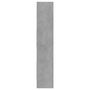 Voir la diapositive 4 : VIDAXL Bibliotheque Gris beton 40x35x180 cm Bois d'ingenierie