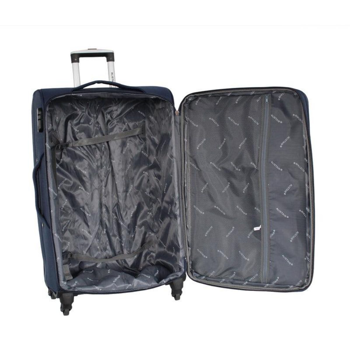 Alistair Set de 3 Valises 58cm-68cm-78cm Alistair - Collection Plume 2.0 - 4 roues - Toile souple