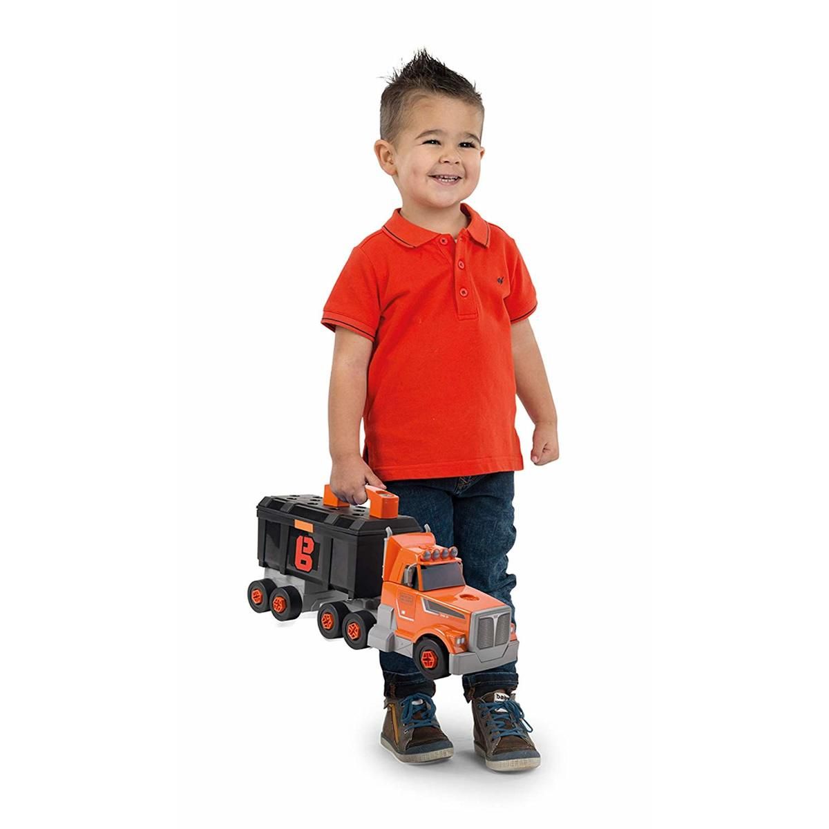 SMOBY Camion de bricolage - Black+Decker