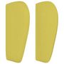Voir la diapositive 4 : VIDAXL Tete de lit avec oreilles Vert 93x23x78/88 cm Tissu
