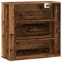 Voir la diapositive 2 : VIDAXL Armoire murale vieux bois 80x33x80 cm bois d'ingenierie