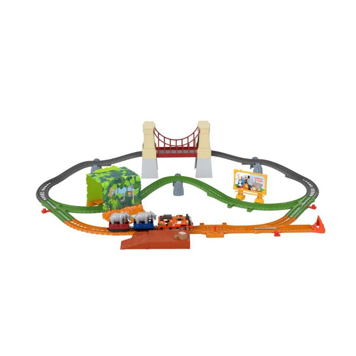 MATTEL Train motorisé et accessoires Thomas et Friends Nia & l'Eléphant