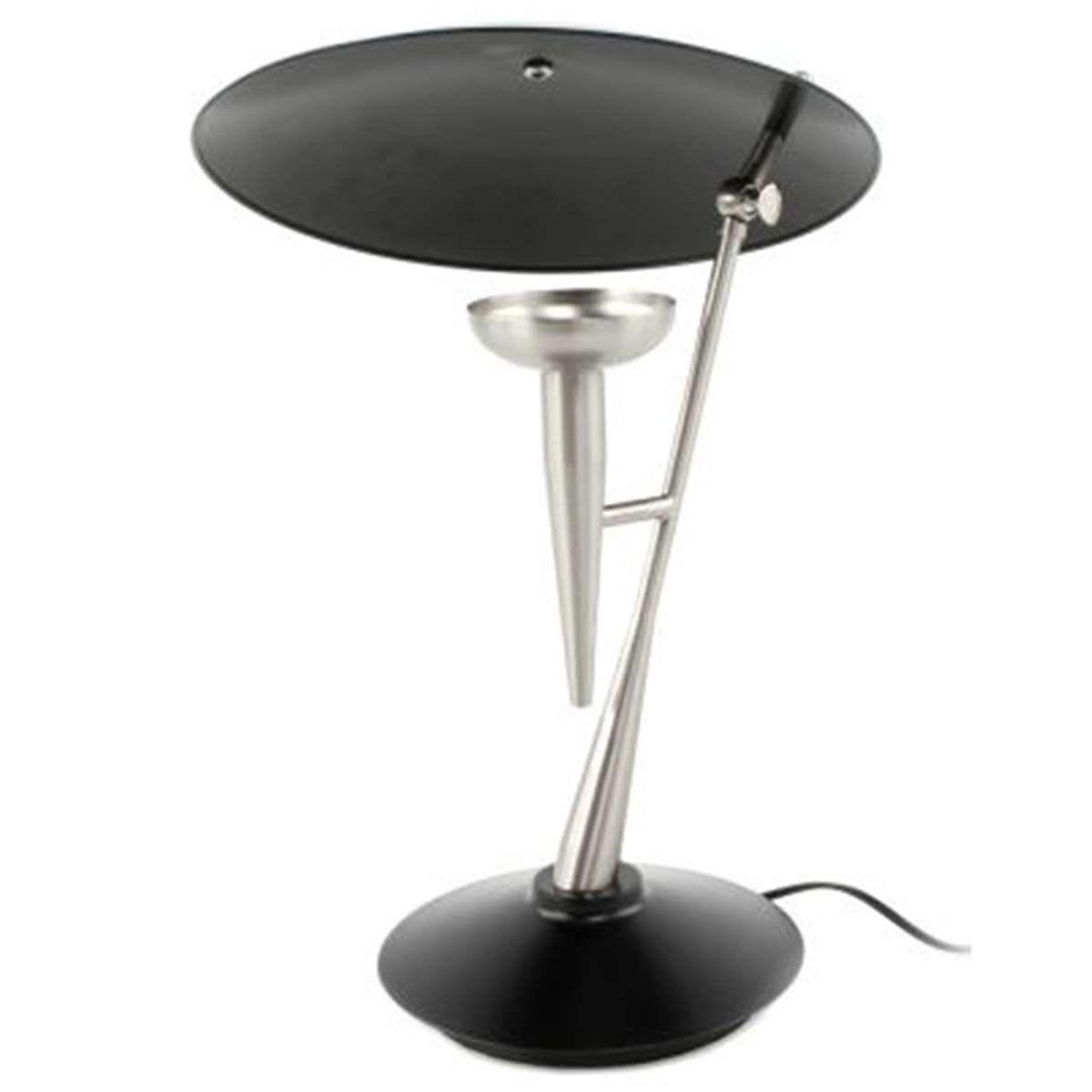 Paris Prix Lampe à poser design  flyer  50cm noir & argent