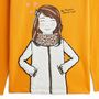 Voir la diapositive 2 : IN EXTENSO T-shirt manches longues fille