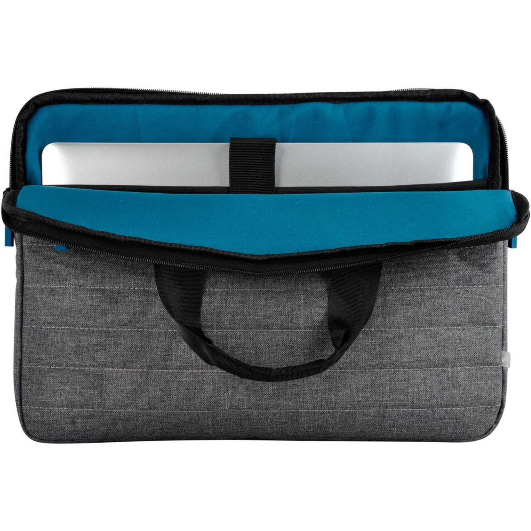 Voir la diapositive 5 : ESSENTIEL B Sacoche 13-14'' Classic gris/bleu