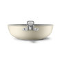 Voir la diapositive 3 : SMEG Poêle wok 30cm crème mat - WOF3002CRM