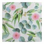 Paris Prix Lot de 20 Serviettes en Papier  Eucalyptus  33x33cm Vert