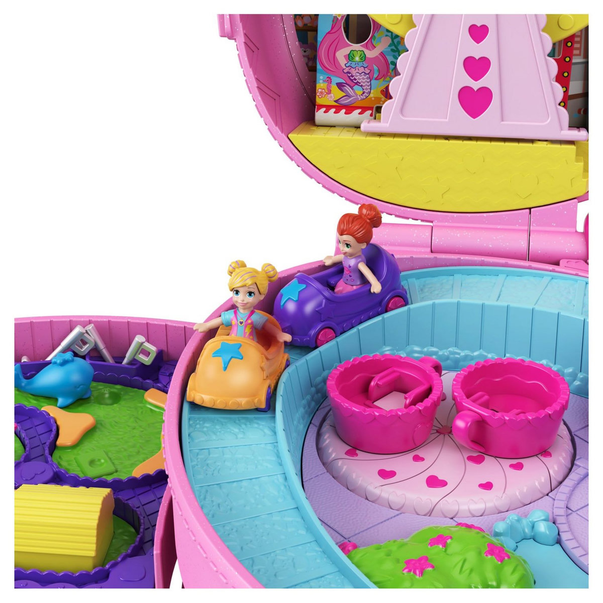 POLLY POCKET Mini poupée Polly Pocket - Fête foraine transportable