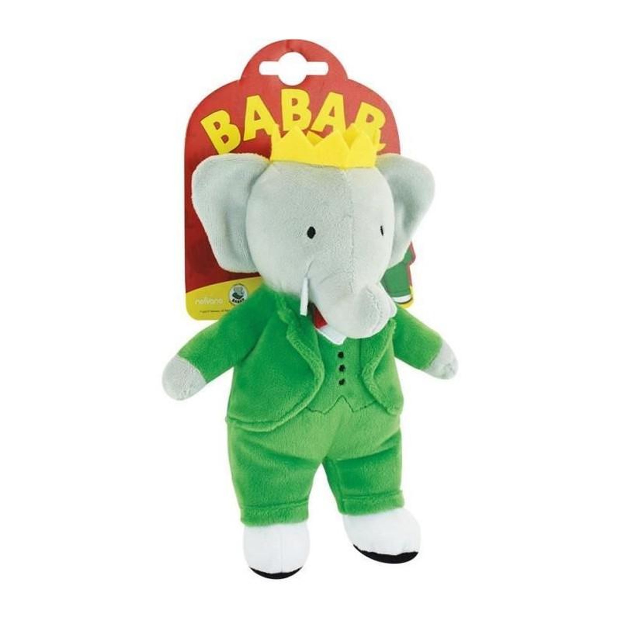 Voir la diapositive 2 : Jemini / Fun House Peluche Babar l elephant 20cm