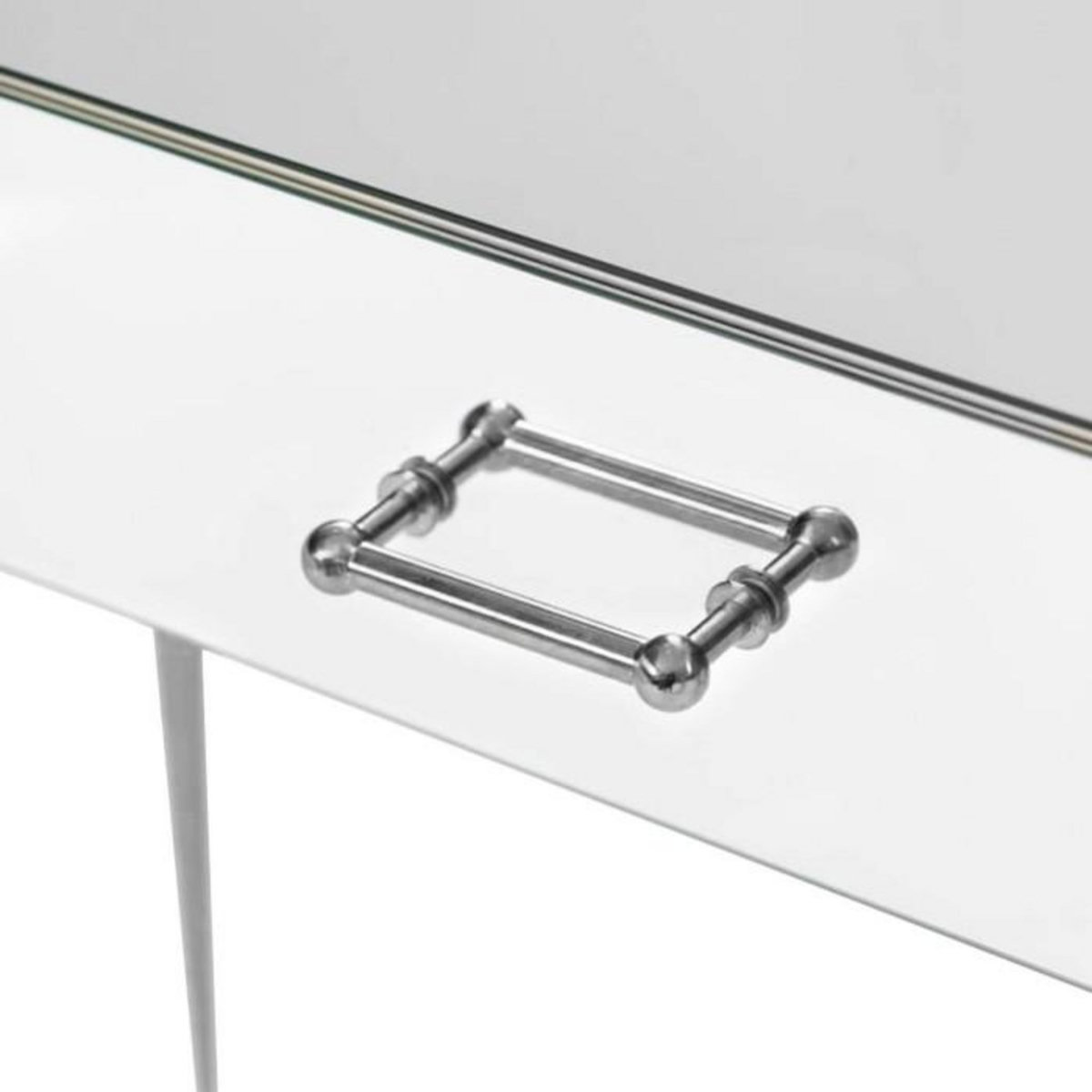 Paris Prix Console 1 Tiroir  Splendido  100cm Argent