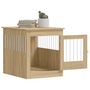 Voir la diapositive 5 : VIDAXL Meuble de cage pour chiens chene sonoma 64,5x80x71 cm