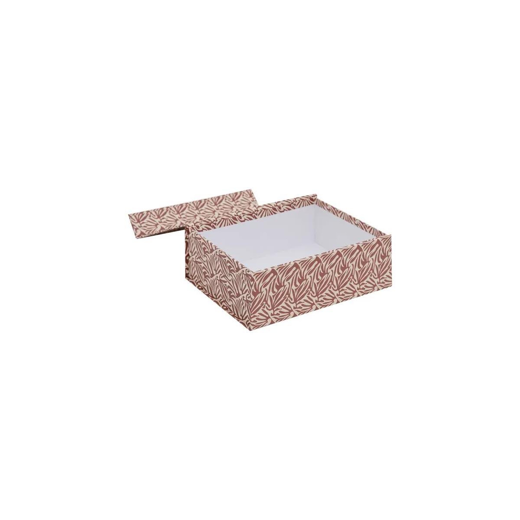 Voir la diapositive 2 : FIVE Lot de 4 boîtes de rangement  gardenia  40cm multicolore