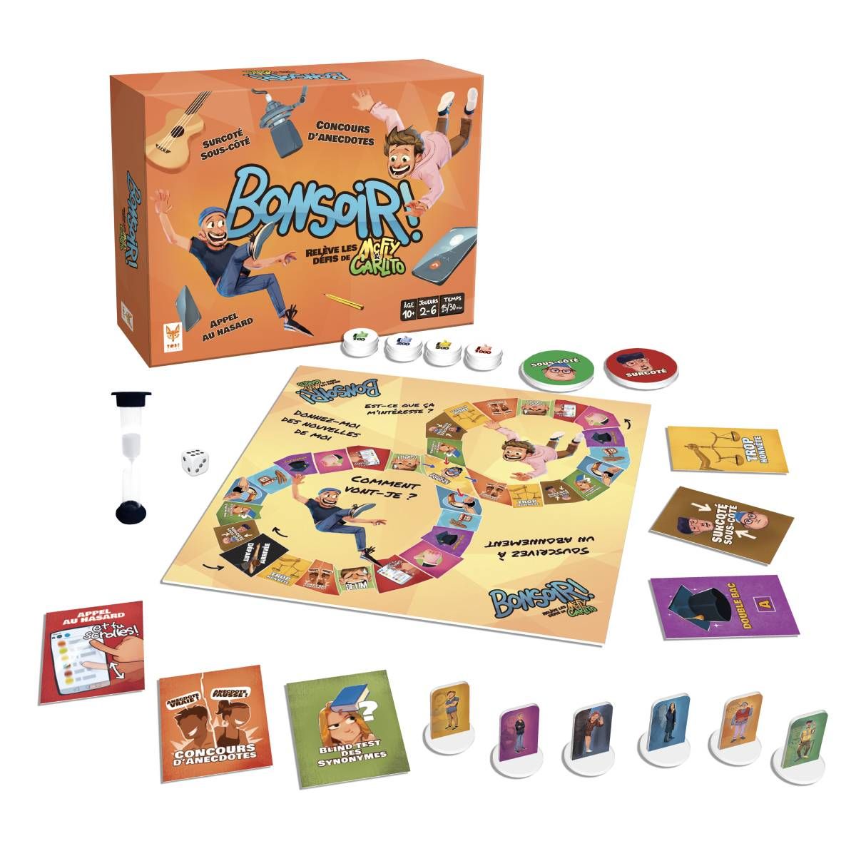 TOPI GAMES Bonsoir le jeu de Mc Fly et Carlito