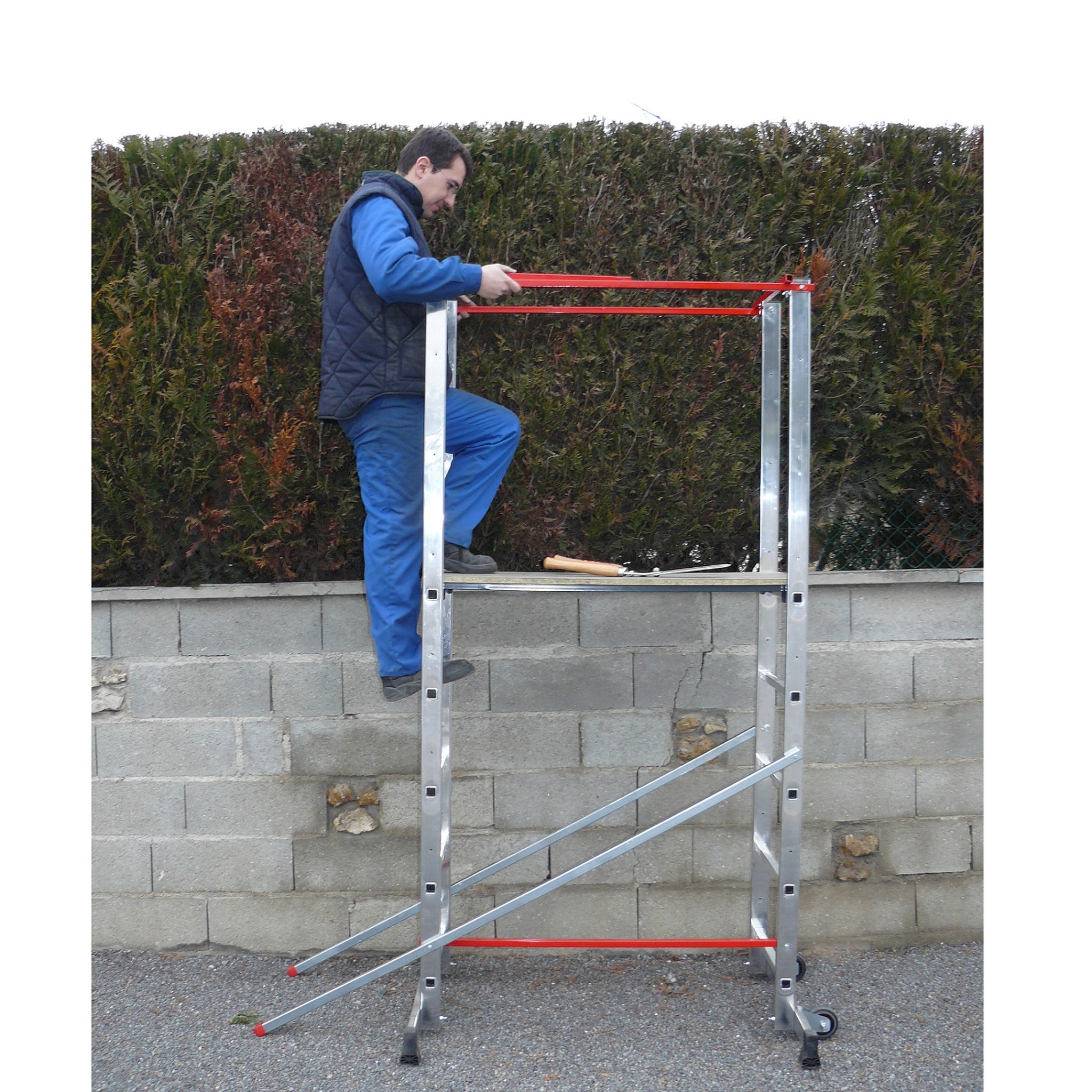 Voir la diapositive 5 : ESCALUX Echafaudage Stratus - 3m60