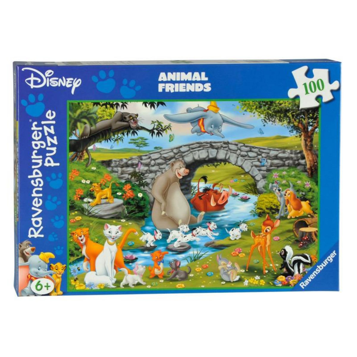 RAVENSBURGER RAVENSBURGER Puzzle animal friends 100pcs Xxl.