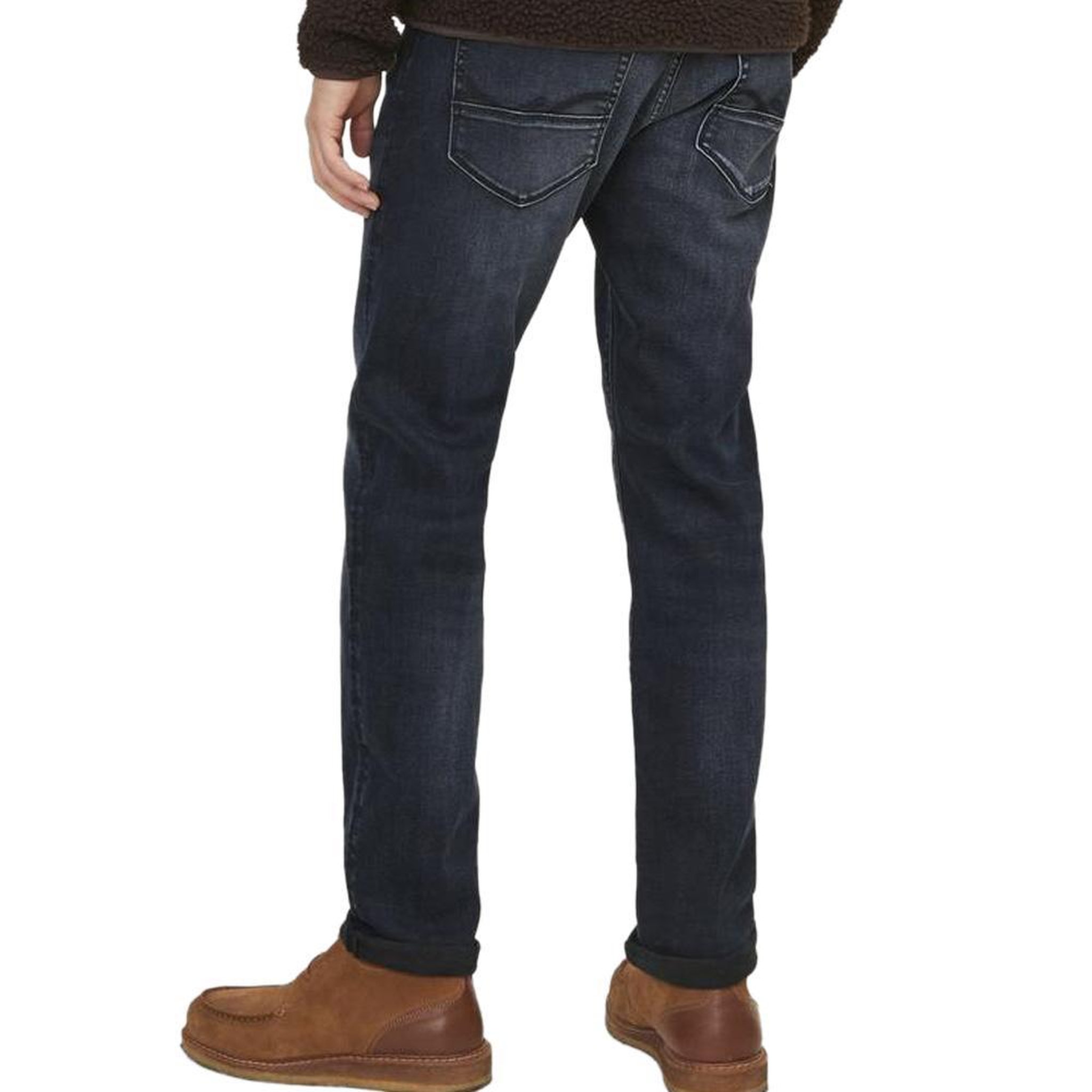 Voir la diapositive 2 : Jack & Jones Jean Slim Bleu Délavé Homme Jack & Jones Glenn
