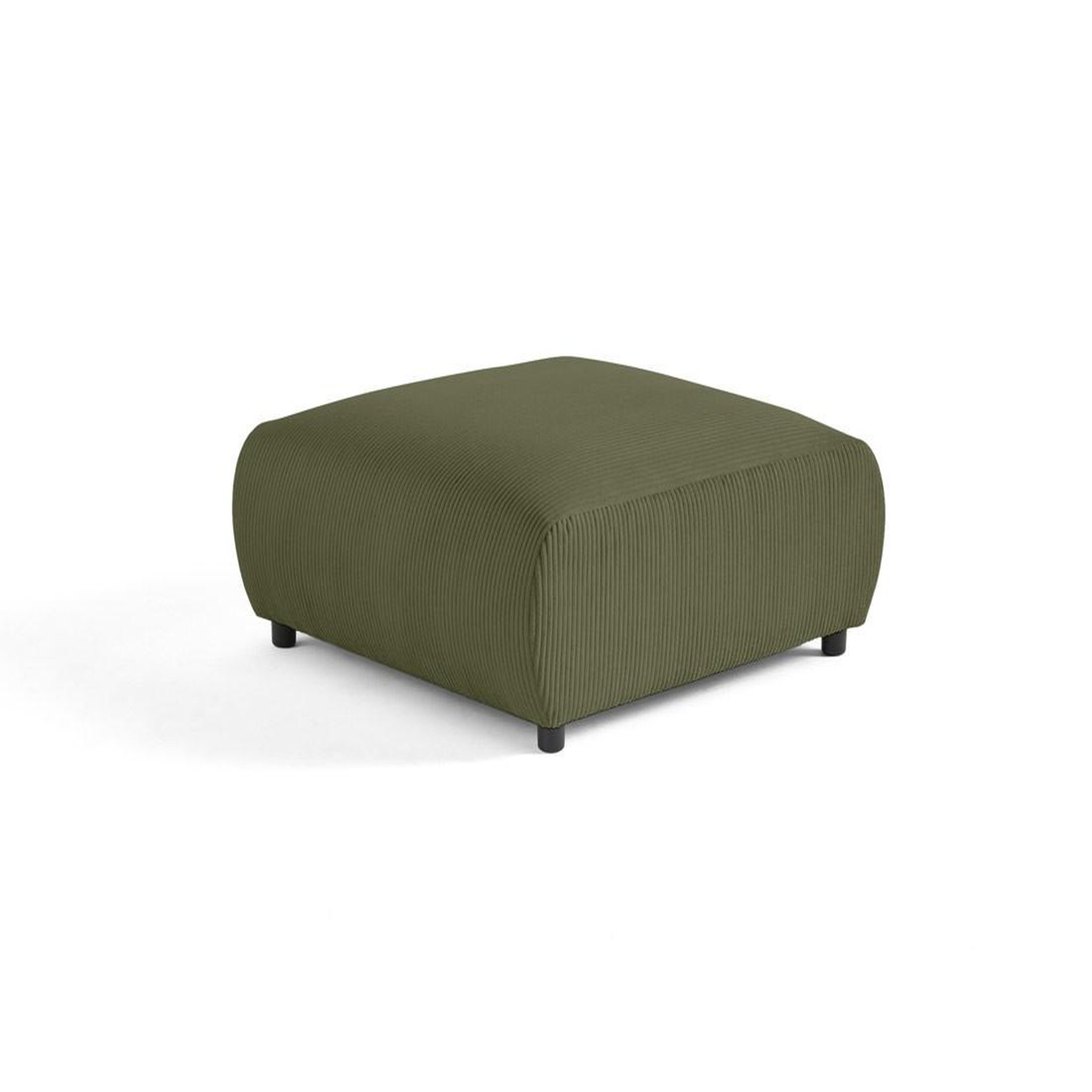 Voir la diapositive 2 : LISA DESIGN Garance - pouf modulable - en velours côtelé