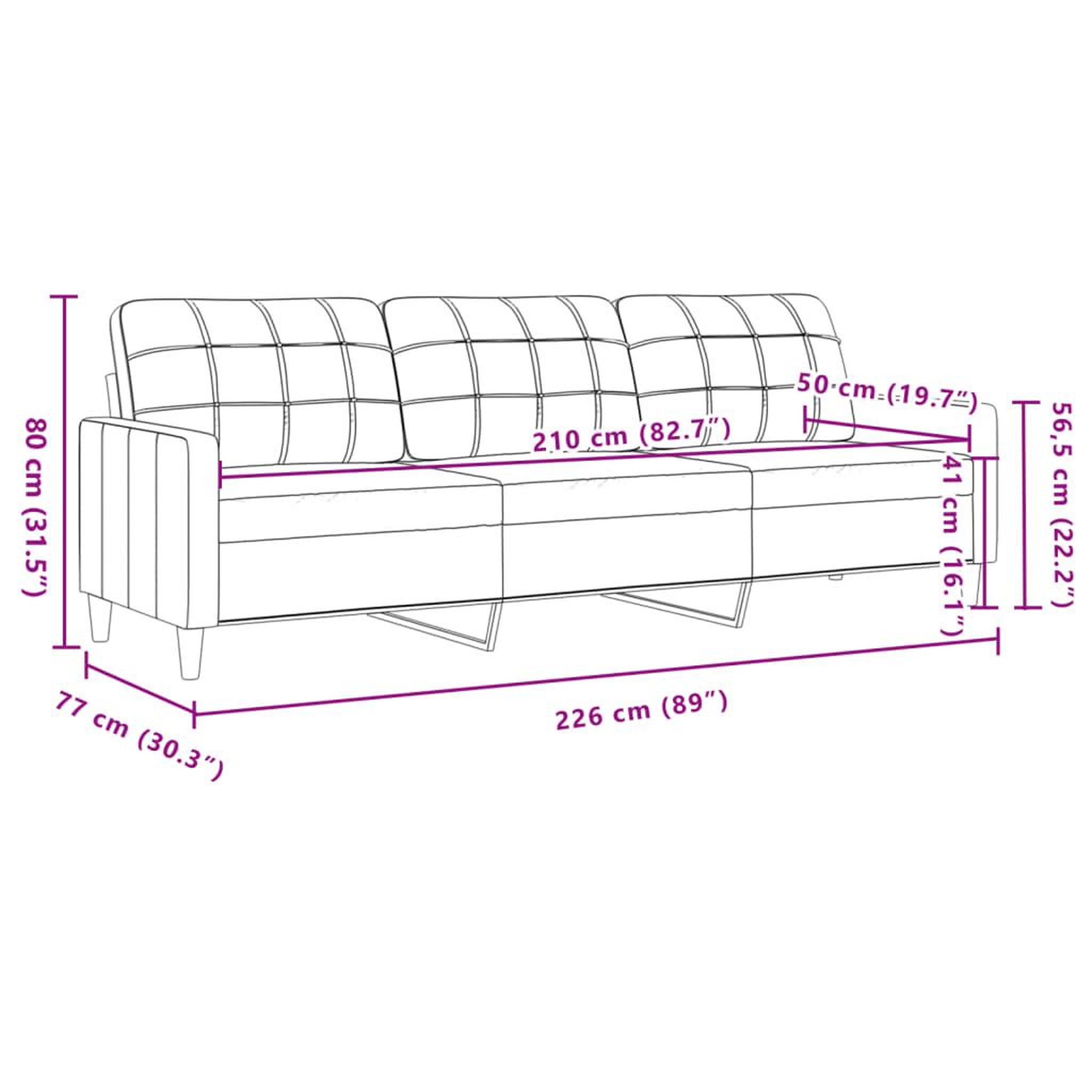 Voir la diapositive 6 : VIDAXL Ensemble de canapes 4 pcs avec repose-pied rouge bordeaux tissu