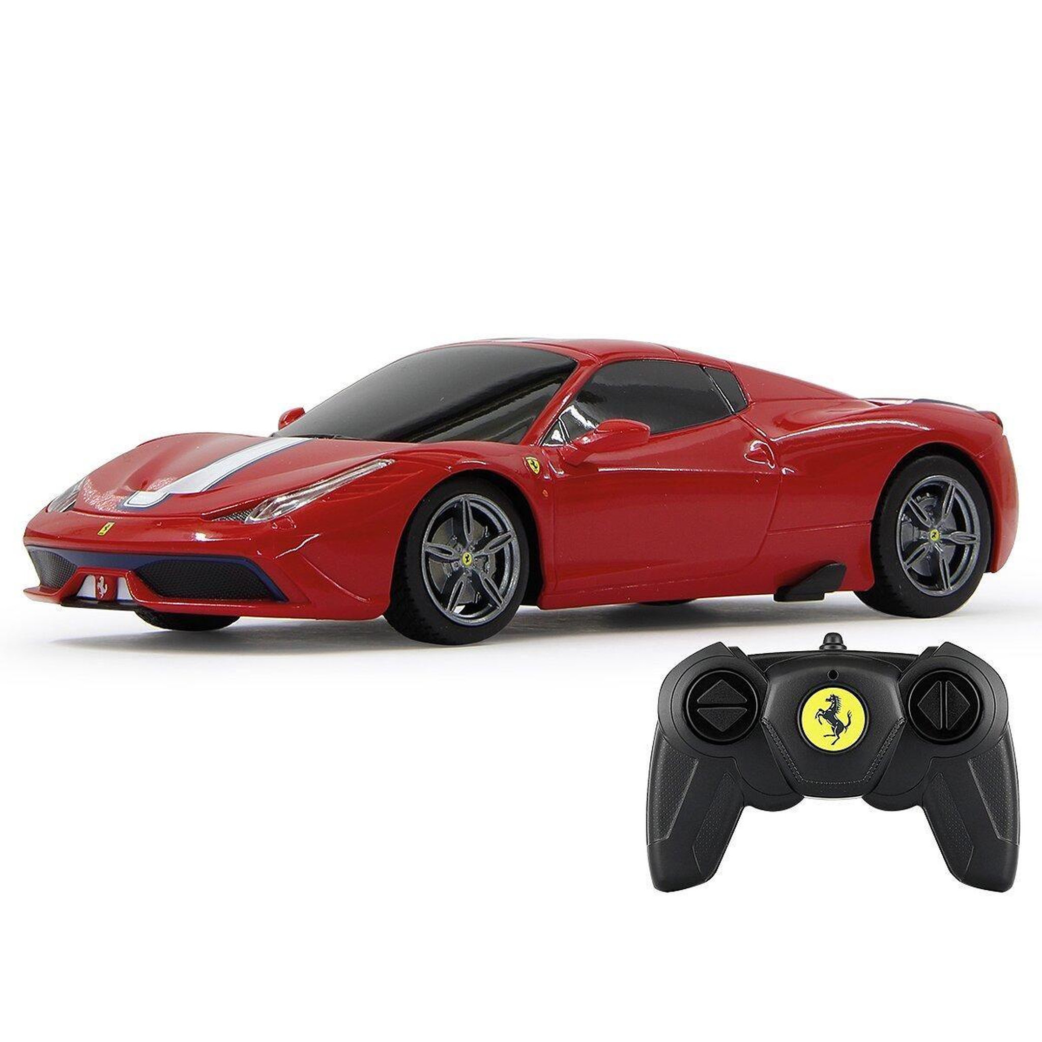 Voir la diapositive 3 : Jamara Voiture télécommandée ferrari 458 speciale a 1:24 rouge 2,4ghz
