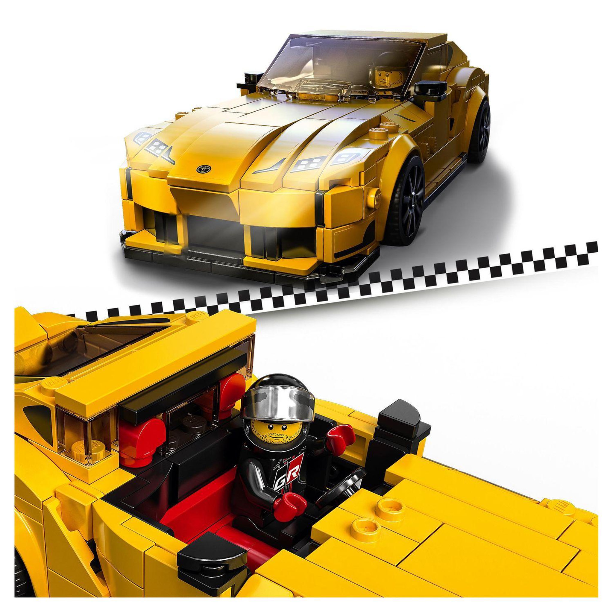 Voir la diapositive 5 : LEGO Speed Champions 76901 - Toyota GR Supra dès 7 ans