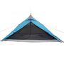 Voir la diapositive 5 : VIDAXL Tente de camping tipi 1 personne bleu impermeable