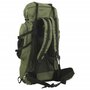 Voir la diapositive 3 : VIDAXL Sac à dos de randonnée vert armée 100 L tissu oxford