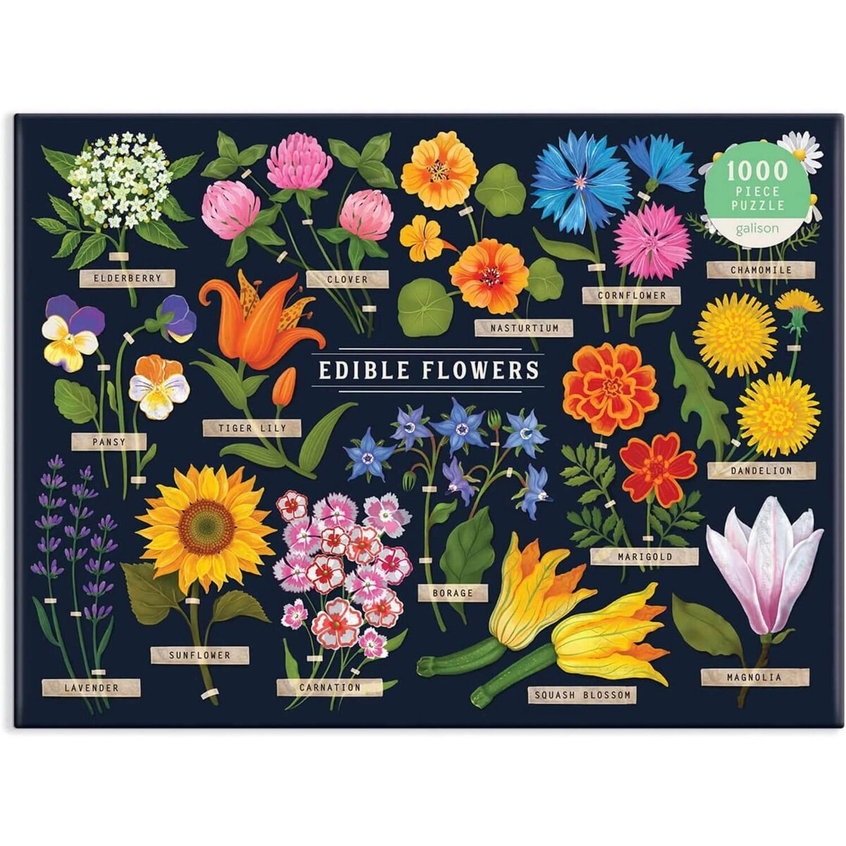 Puzzle 1000 pièces : Flowers - Fleurs pas cher 