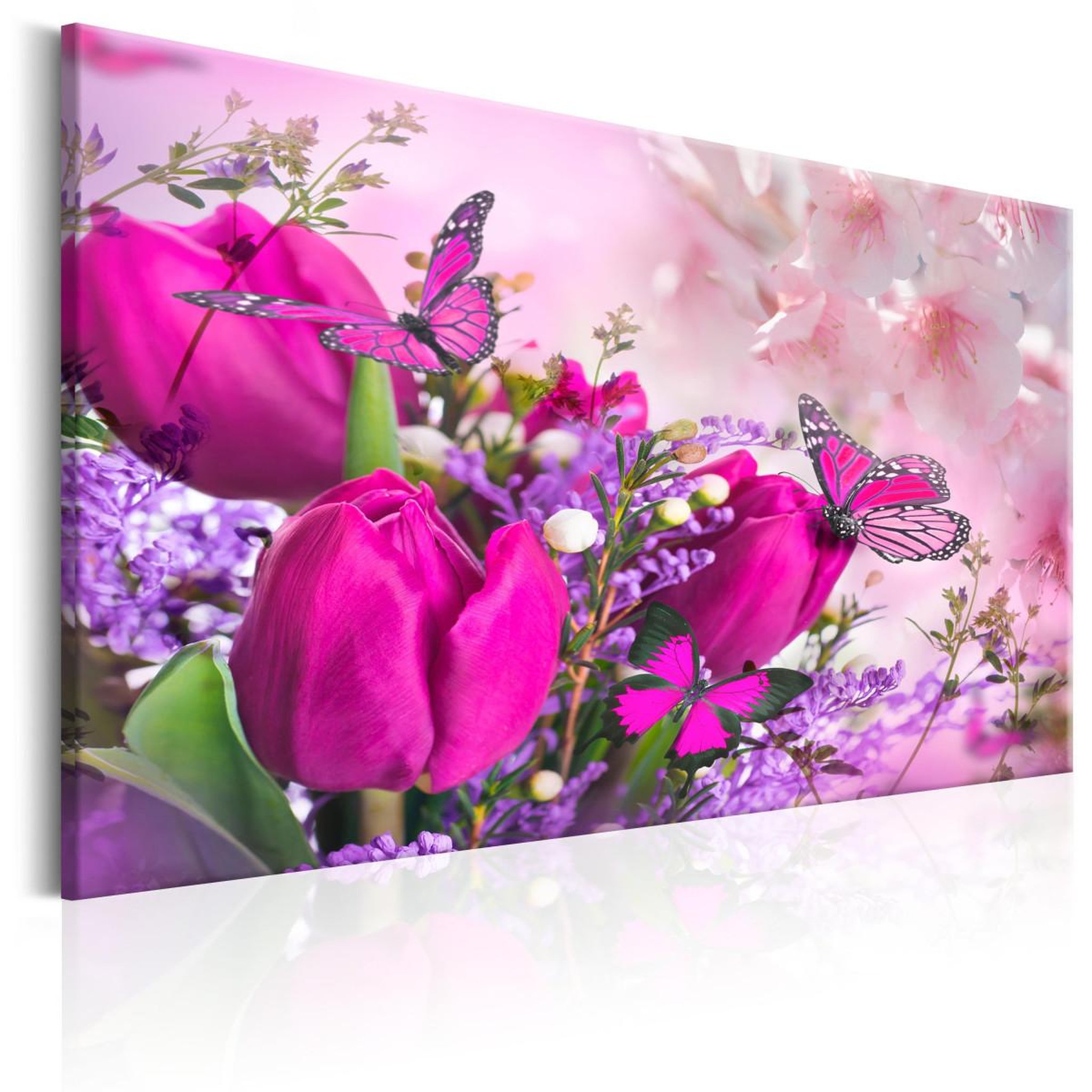Paris Prix Tableau imprimé  spring explosion. Coloris disponibles : Multicolore