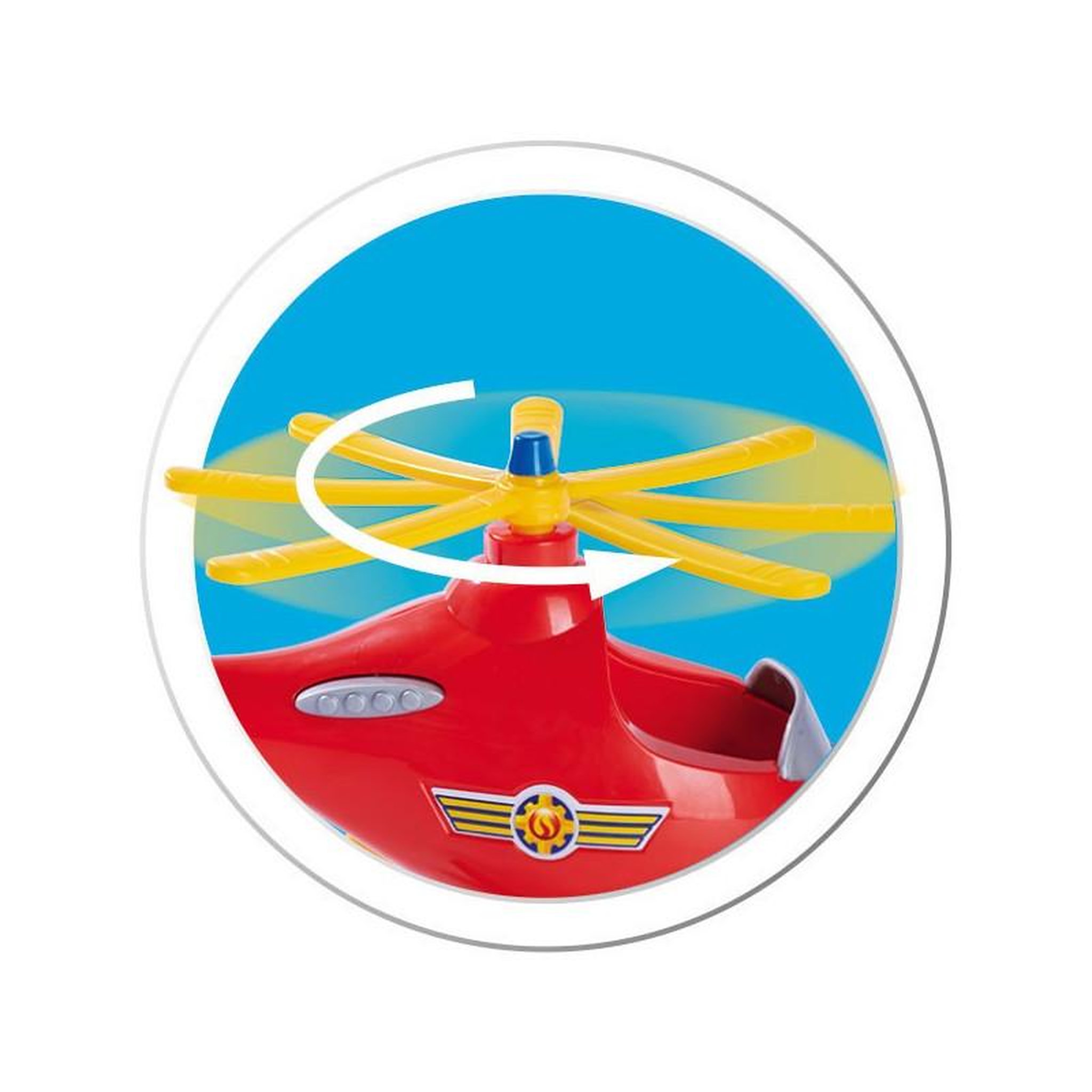 Voir la diapositive 3 : SIMBA Simba - Fireman Sam Wallaby Helicopter with Tom Thomas 109252507