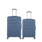 OBAGO OBAGO  -  Lot de 2  -  Valise grand format et valise weekend PHENIX. Coloris disponibles : Rouge, Bleu, Jaune