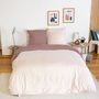 Voir la diapositive 3 : Home collection Parure de couette 3 pcs 100% microfibre, tiagoh