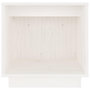Voir la diapositive 4 : VIDAXL Table de chevet Blanc 40x30x40 cm Bois de pin solide