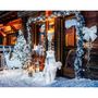 Voir la diapositive 4 : FEERIC LIGHT & CHRISTMAS Sapin de Noël artificiel floqué FROSTY - H. 180 cm - Blanc