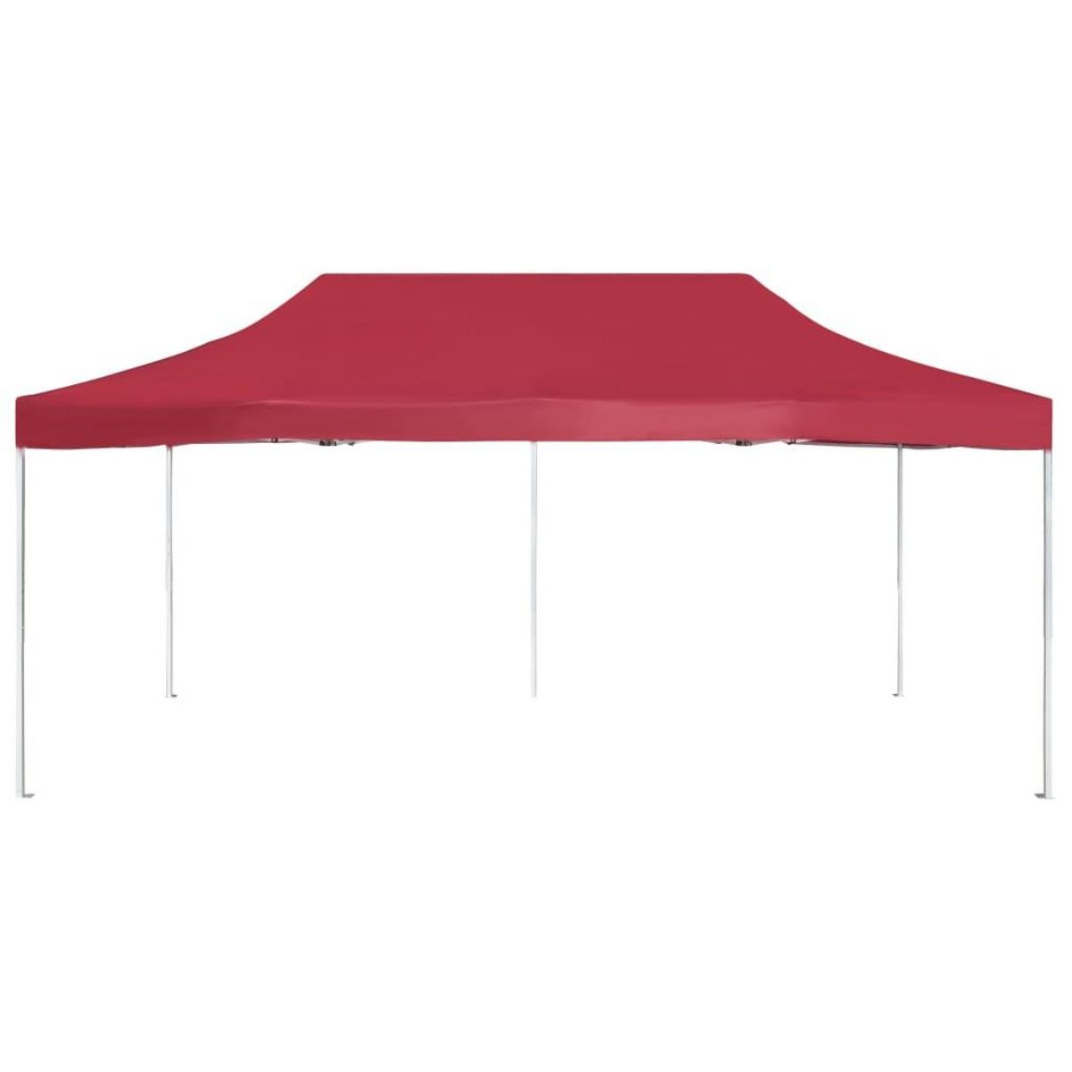 VIDAXL Tente de reception pliable Aluminium 6x3 m Bordeaux