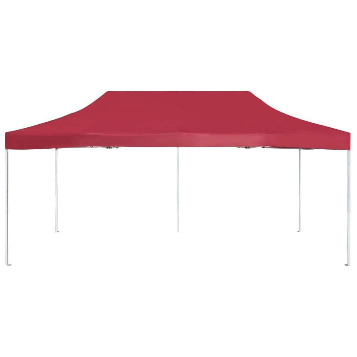 VIDAXL Tente de reception pliable Aluminium 6x3 m Bordeaux