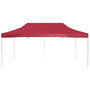 Voir la diapositive 3 : VIDAXL Tente de reception pliable Aluminium 6x3 m Bordeaux