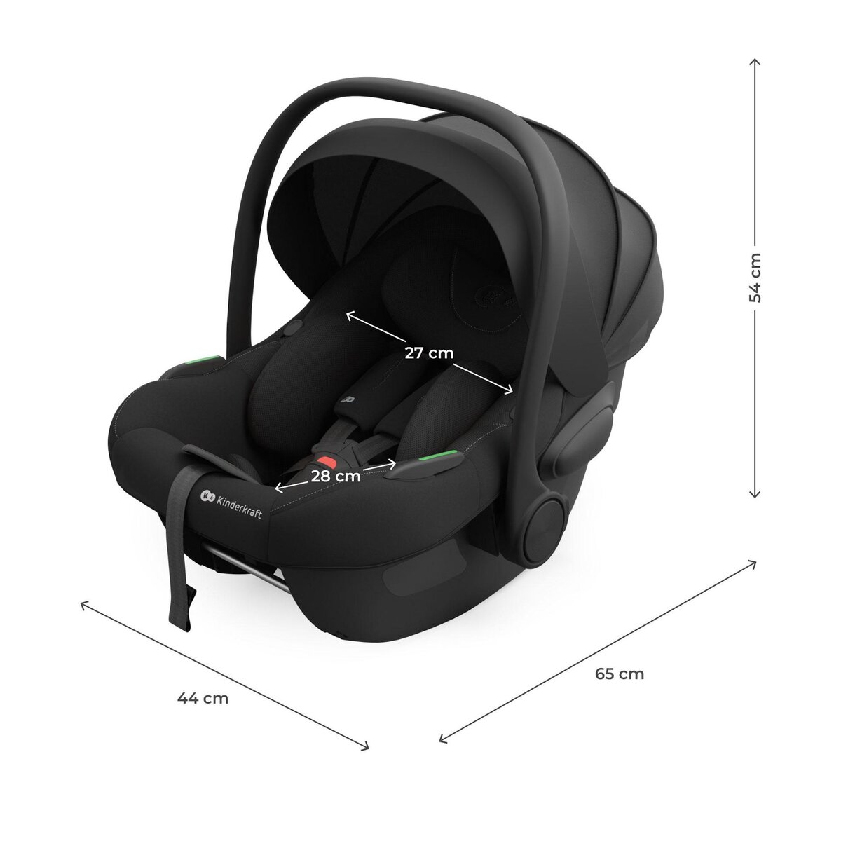 KINDERKRAFT Base isofix modulaire pour siège auto
