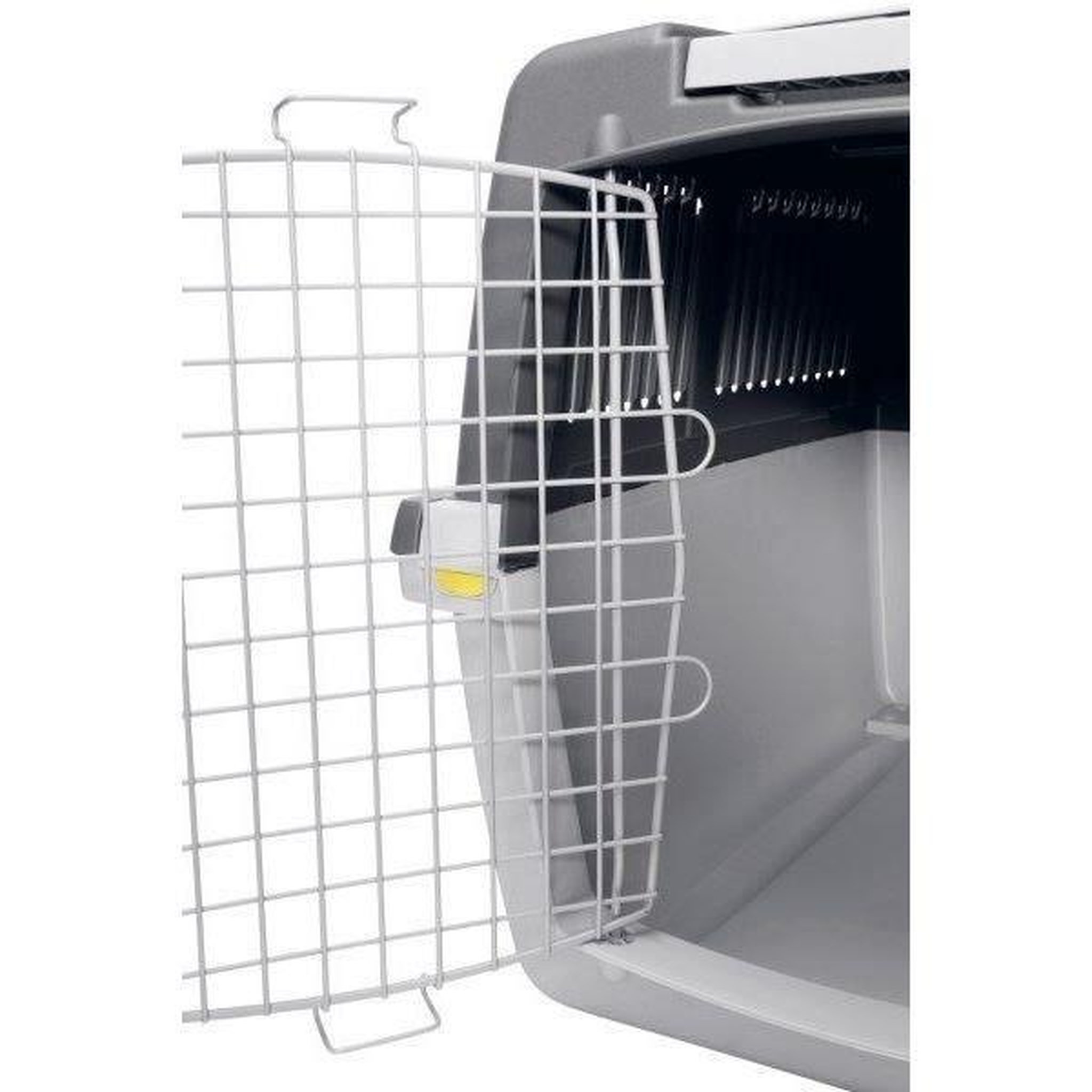Voir la diapositive 2 : KERBL Kerbl - box de transport pour chien - gulliver mega - 81 x 61 x 60 cm - gris