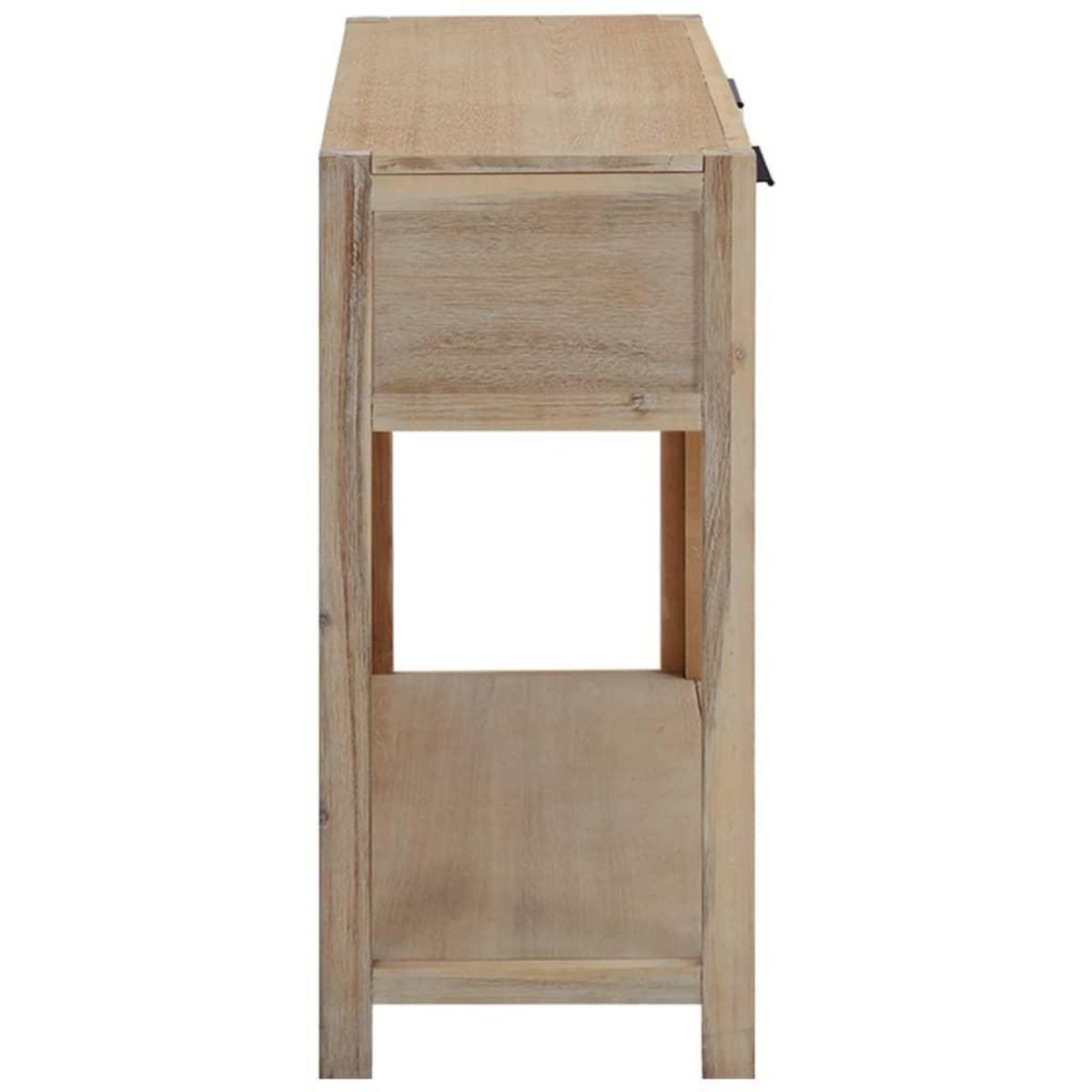 VIDAXL Table console 82x33x73 cm Bois d'acacia massif