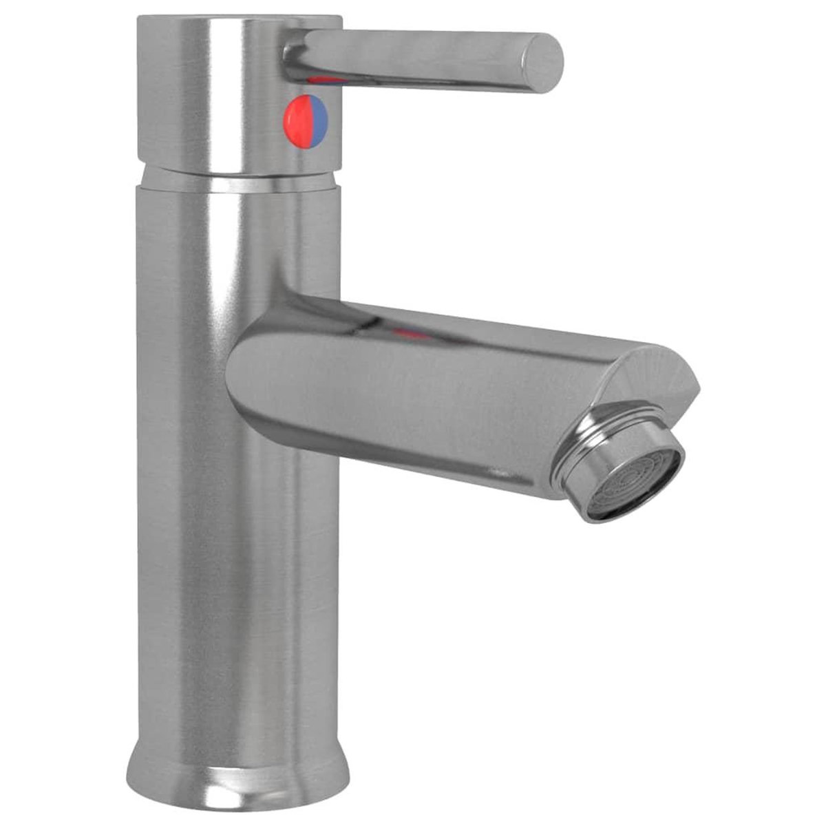 VIDAXL Robinet de lavabo de salle de bain Argente 130x176 mm