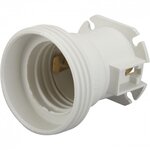 ZENITECH Lot de 5 douilles électriques e27 à vis thermoplastique blanc ZENITECH
