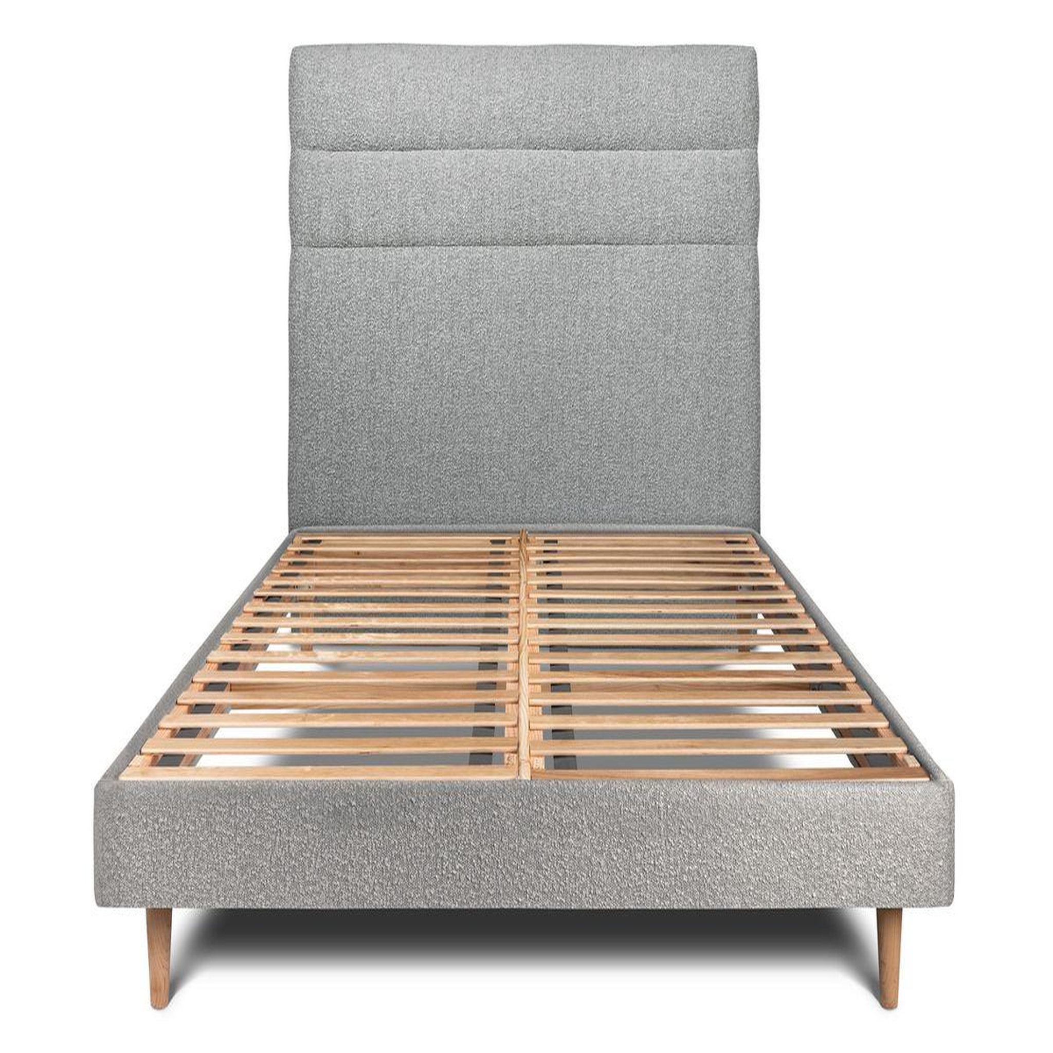 Voir la diapositive 1 : Sommeil de Plomb Lit avec tête de lit lignes bouclette et sommier kit- Hauteur totale : 29cm