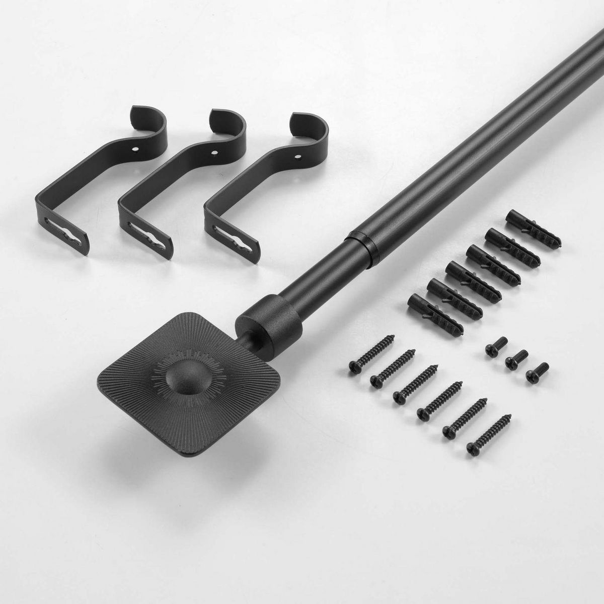 Douceur d'Intérieur Kit de tringle à rideaux extensible SARITA