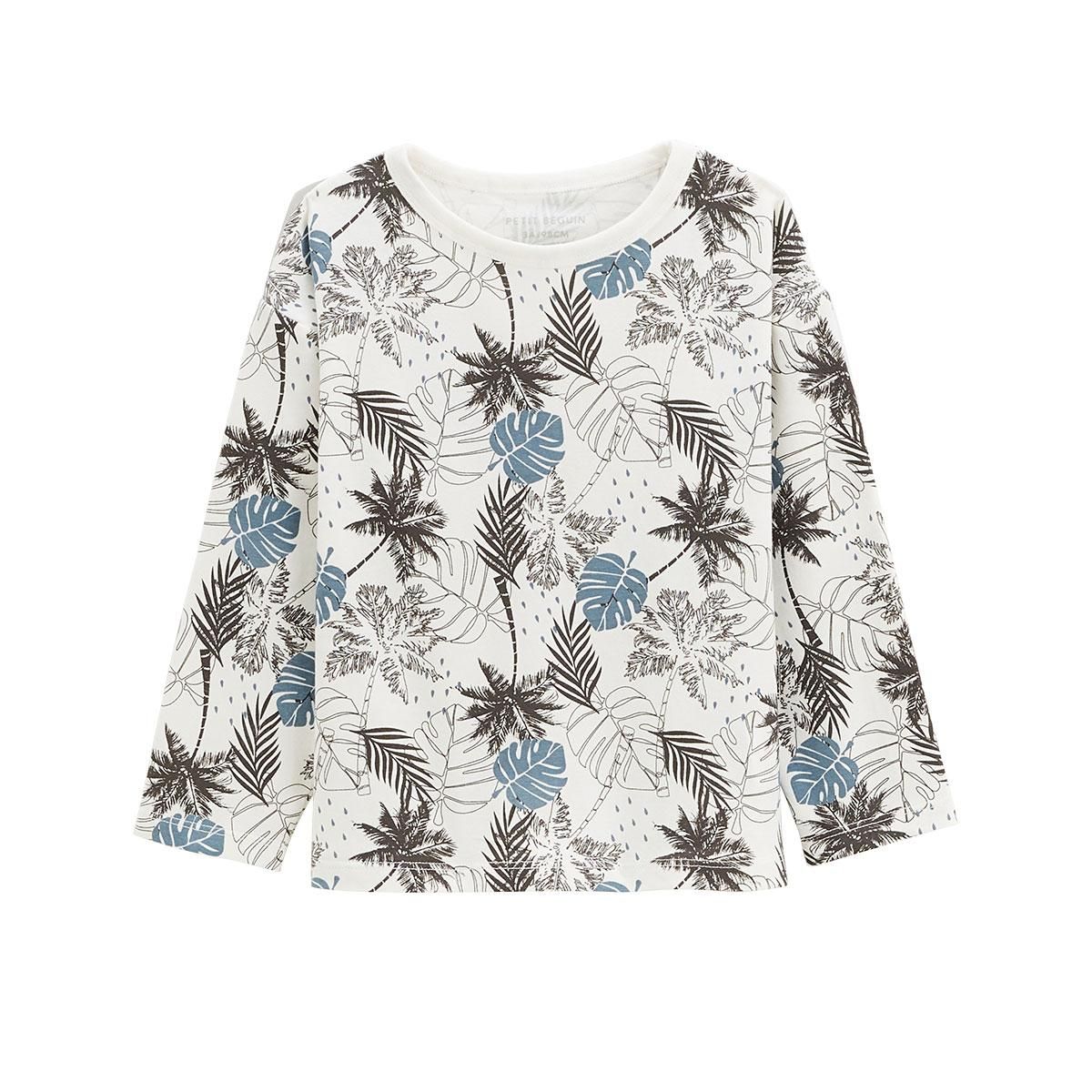 Petit Béguin Lot de 2 t-shirts enfant manches longues Tonga