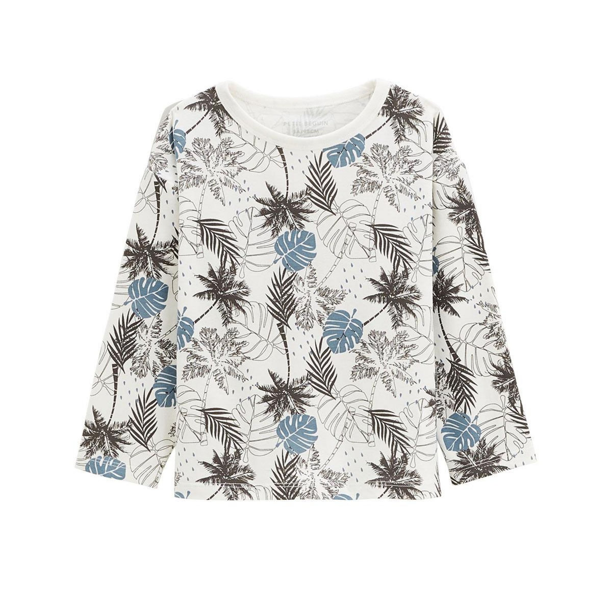 Petit Béguin Lot de 2 t-shirts enfant manches longues Tonga