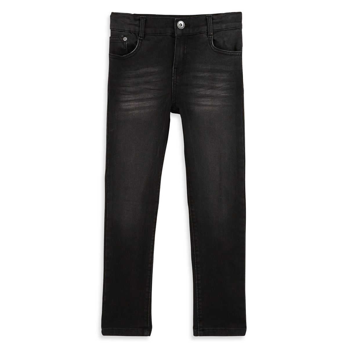 INEXTENSO Jean denim noir garçon 